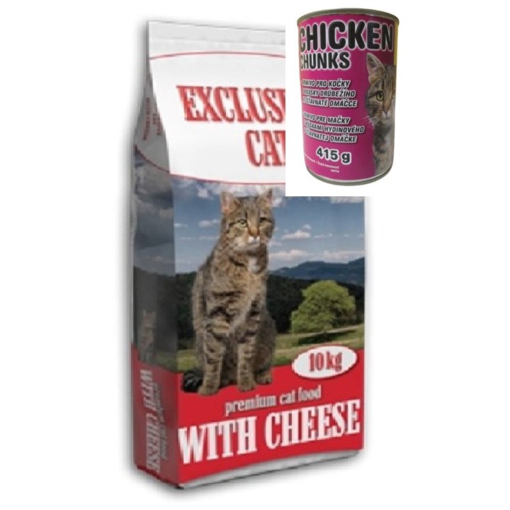 Delikan Exclusive sýr 10kg cat (120769_Z  B)