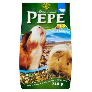 Vitakraft Pepe + vitamín C morče 750g AKCE