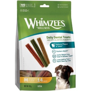 Whimzees Dental Treats Stix tyč M 420g dog