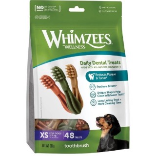 Whimzees Dental Treats Toothbrush zubní kartáček XS 360g dog