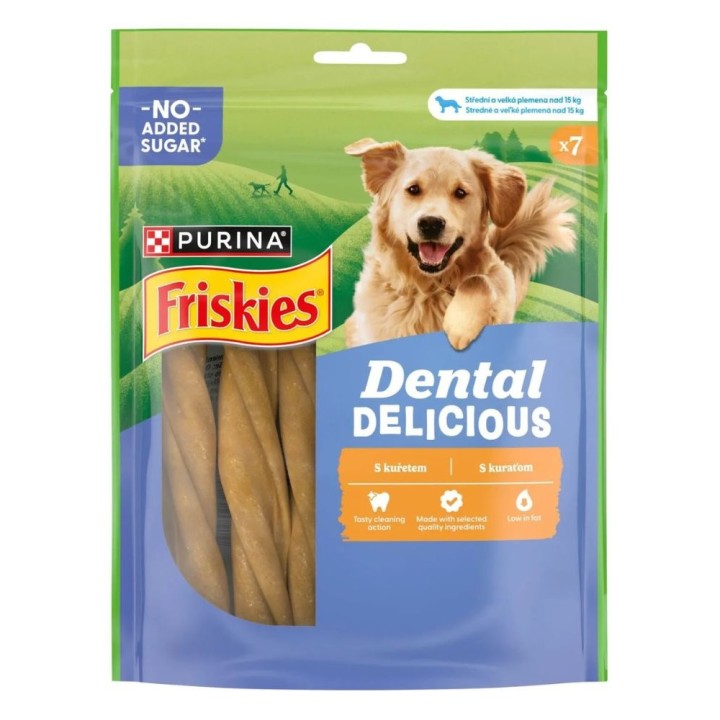 Expirace Friskies dental Delic.med. 200g