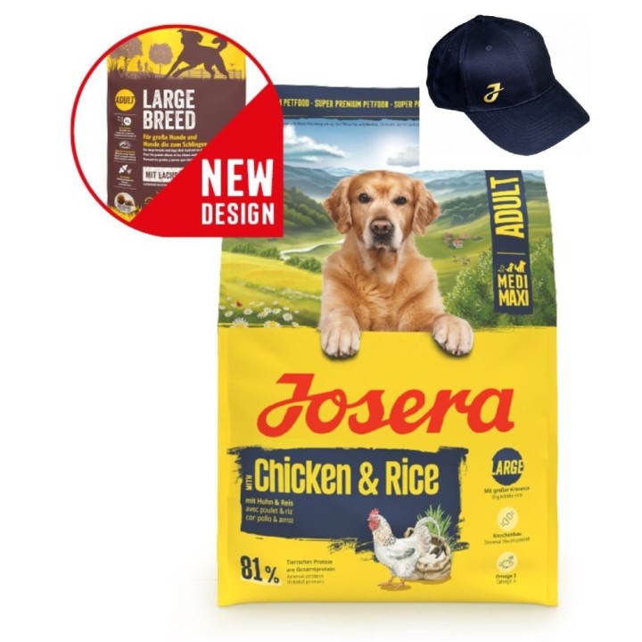 Josera 12,5kg  M/M Adult with Chicken & Rice dog (2x 092049_Z A)