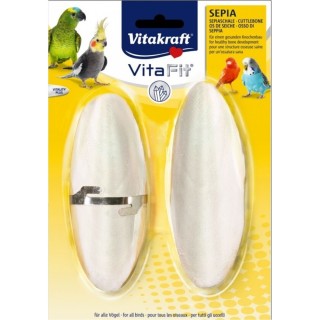 Vitakraft Sépiová kost 2ks karta 10cm (+/-3cm)  AKCE
