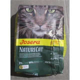 Poškozená Josera  2kg NatureCat
