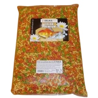 Poškozené Krmivo-jezír.ryby color premium 5kg