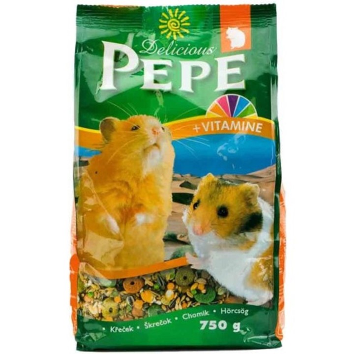 Vitakraft Pepe 750g křeček + vitamíny AKCE