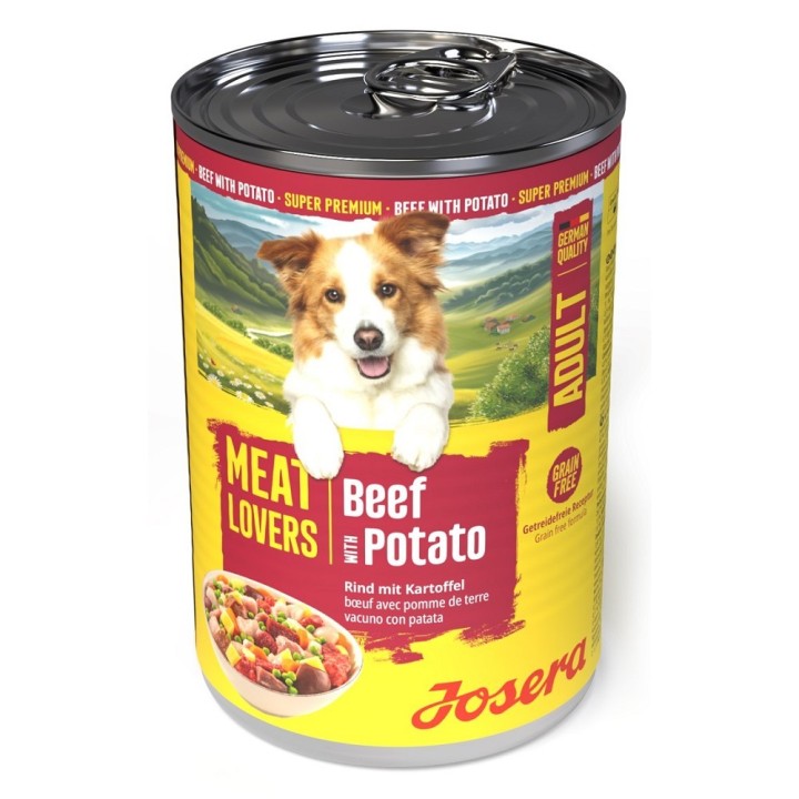 Josera 400g Adult Meat Lovers Beef Potato dog