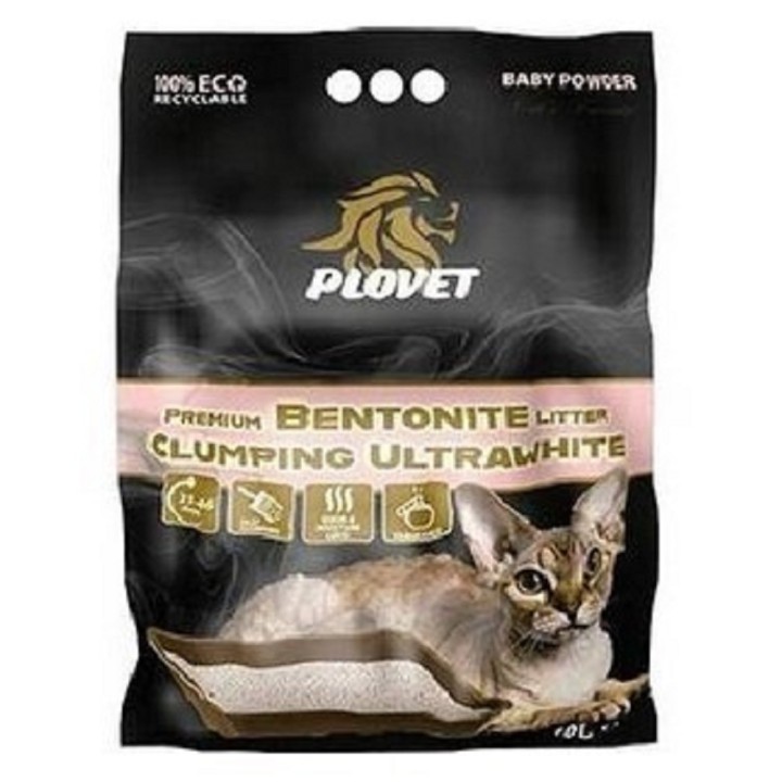 Stelivo Plovet Premium Ultra White Bentonite Baby Powder 10l
