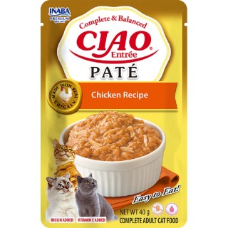 Churu Cat Entrée Paté Chicken Recipe 40g AKCE