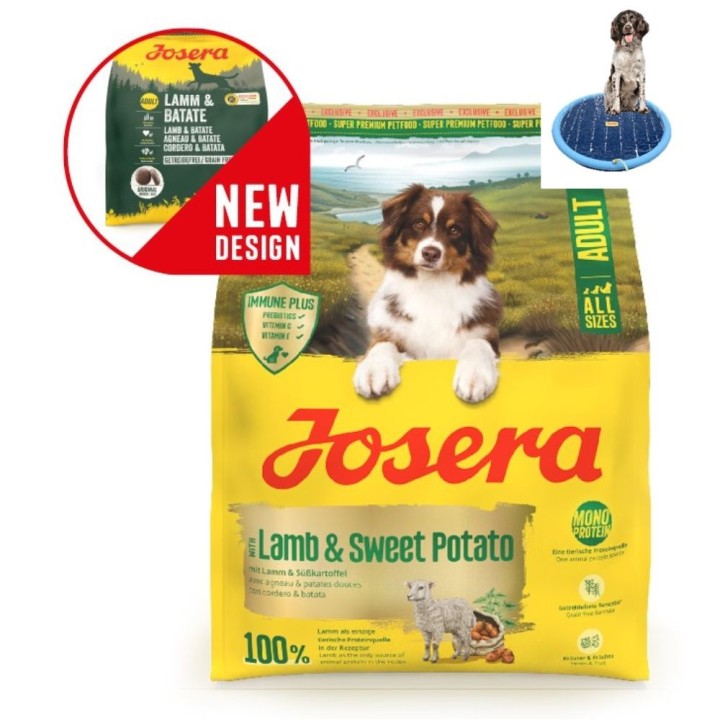 Josera 12,5kg * A/S Adult with Lamb & Sweet Potato dog (153751_Z B)