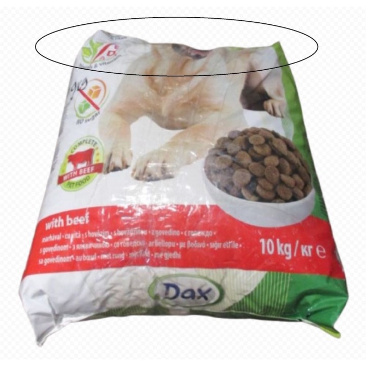 Poškozený Dax 9kg hovězí dog