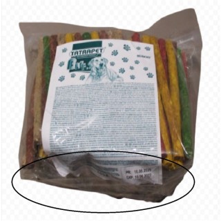 Poškozené Tyč munchy 8-9mm/12,5cm/100ks/880g