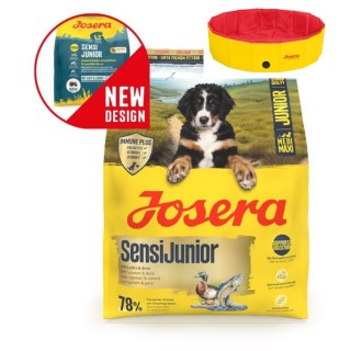 Poškozená Josera 12,5kg * M/M Sensi Junior dog (153795_PZ B)
