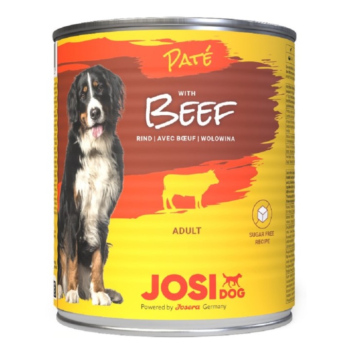 JosiDog 800g Paté with Beef