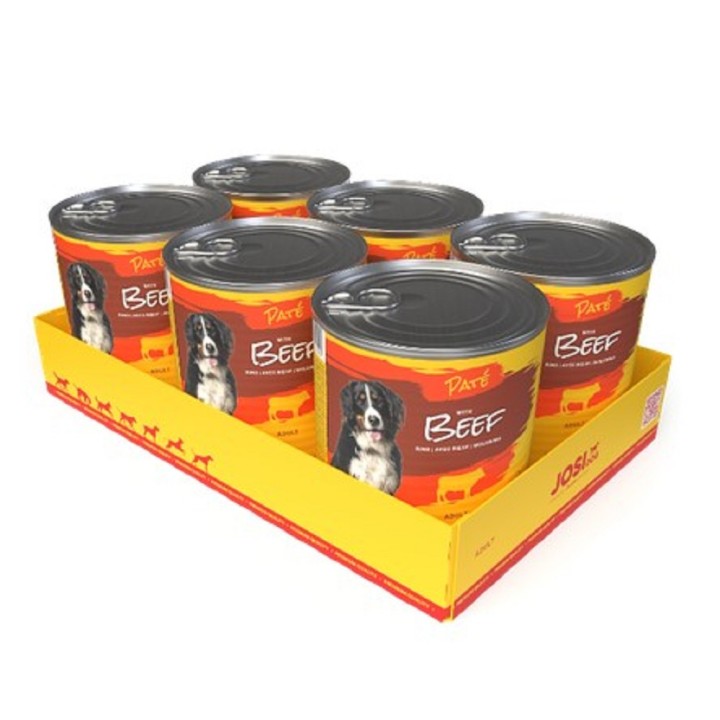 JosiDog 800g Paté with Beef