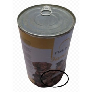 Poškozené Fine dog Family 1240g drůbeží