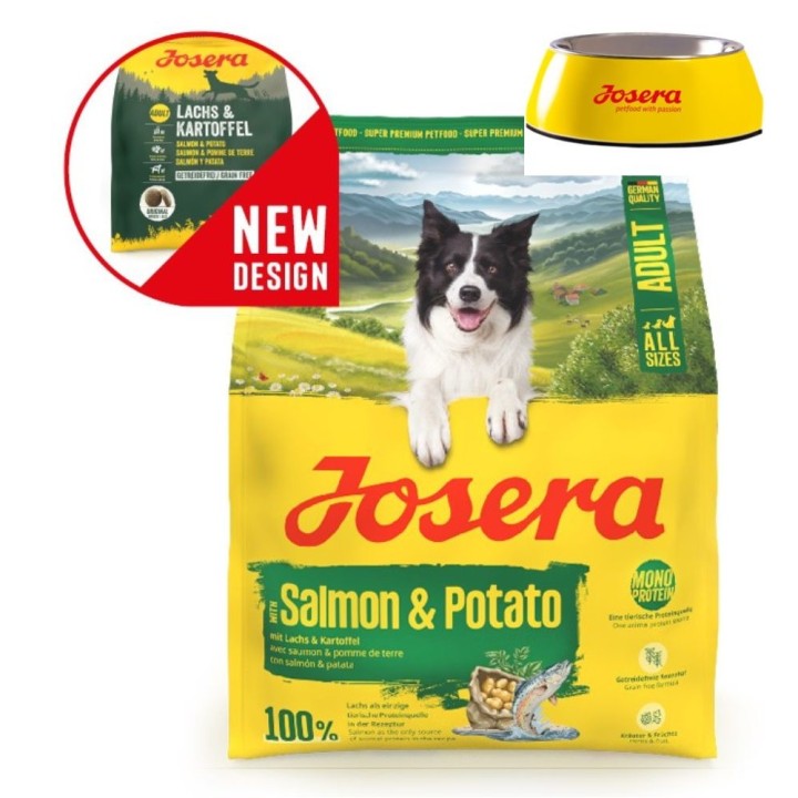 Josera 12,5kg   A/S Adult with Salmon & Potato dog  (600646_Z A)