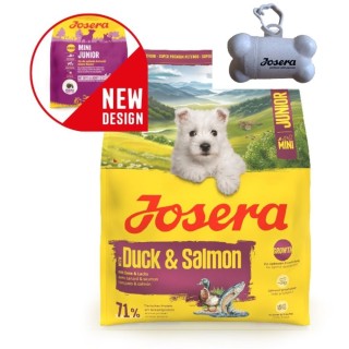 Josera  3kg  Mini Junior with Duck & Salmon dog (083350_Z A)