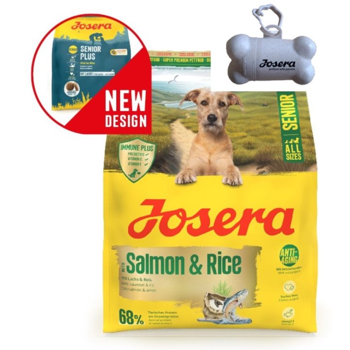 Josera  3kg* A/S Senior with Salmon & Rice dog (083350_Z A)