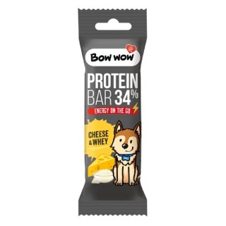 Bow Wow Protein Bar 34% Cheese & Whey 32g dog
