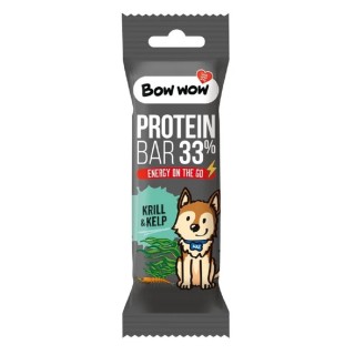 Bow Wow Protein Bar 33% Krill & Kelp 32g dog