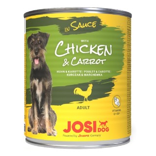 JosiDog 830g  Chicken & Carrot in Sauce