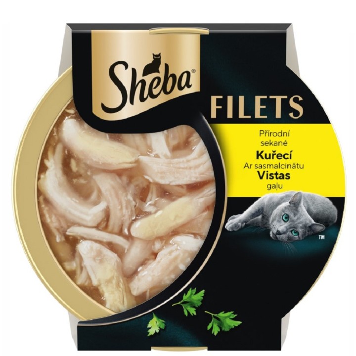 Sheba Filets kuřecí 60g cat