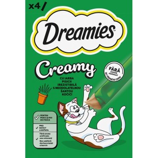 Dreamies Creamy s šantou kočičí 4x10g cat