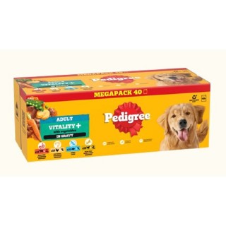 Pedigree  85gx40ks kapsička Vitality adult - krabice ve šťávě dog