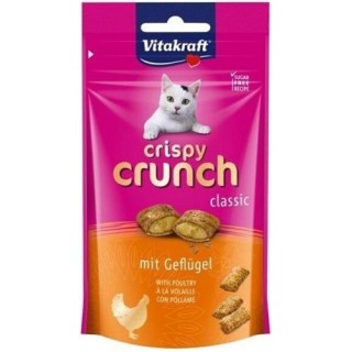 Vitakraft Crispy crunch drůbež-cat 60g AKCE
