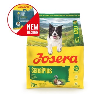 Poškozená Josera 12kg   A/S Adult Sensi Plus dog