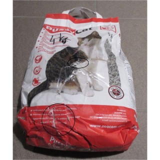 Poškozené Stelivo Pussy cat 4kg