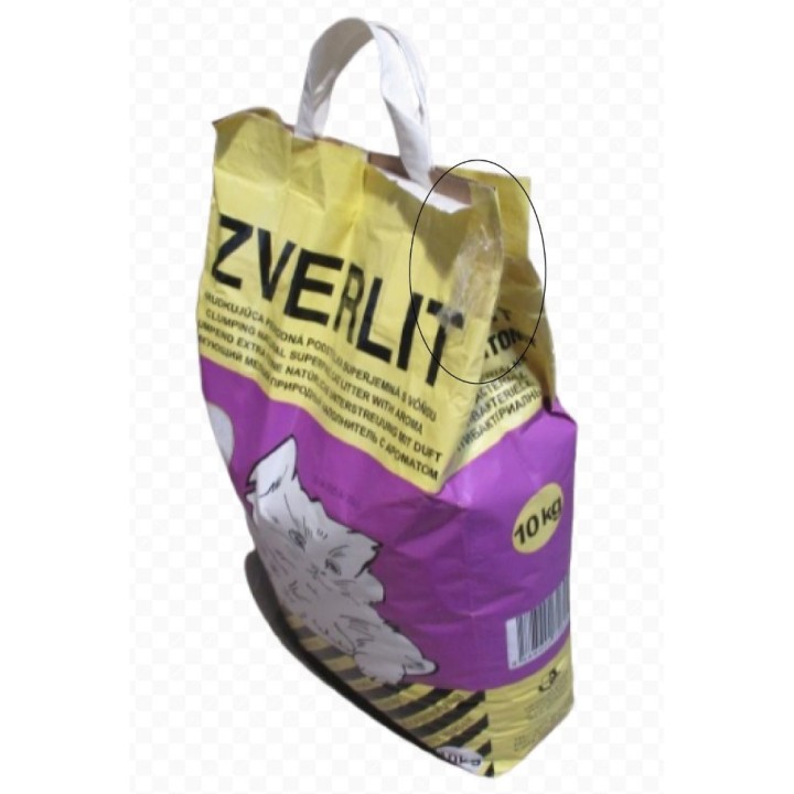 Poškozené Stelivo Zverlit 10kg super jemné s vůní