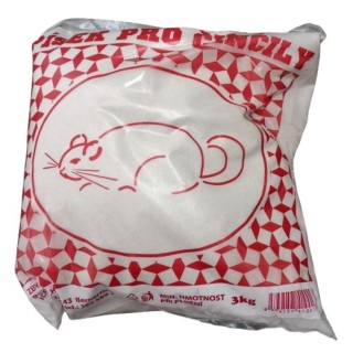 Poškozený písek činčila 3kg Lhota