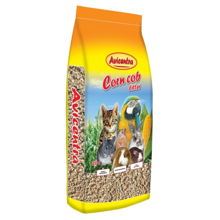 Poškozené Stelivo kukuřičné jemné 10l/2kg