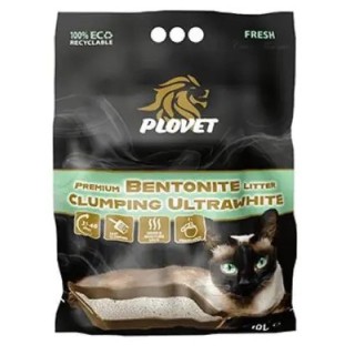 Poškozené Stelivo Plovet Premium Ultra White Bentonite Fresh 10l/8,5kg
