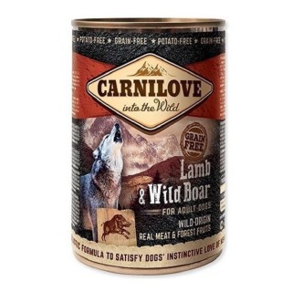 Poškozené Carnilove 400g wild meat adult lamb+wild boar