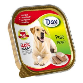 Poškozený Dax 300g Pate hovězí dog