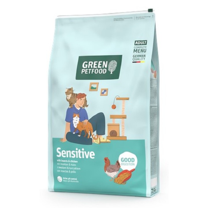GPF 7,5kg Sensitive with Insects cat