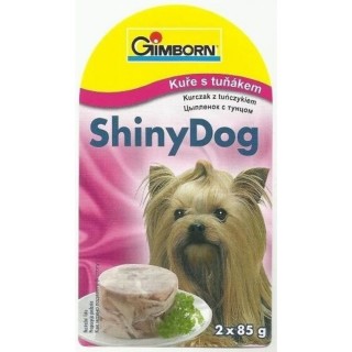Shiny dog 2x85g kuře+tuňák/8ks AKCE