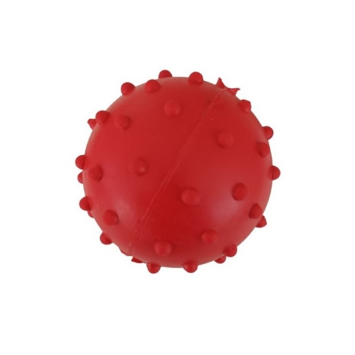 Míč Tatrapet s rolničkou 6,5cm guma s ostny