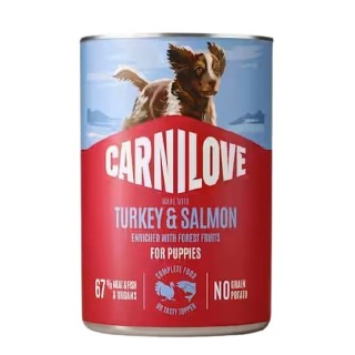 Carnilove Dog 400g Paté Made with Puppies Turkey & Salmon