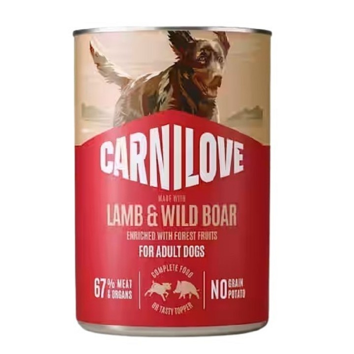 Carnilove Dog 400g Paté Made with Lamb  & Wild Boar