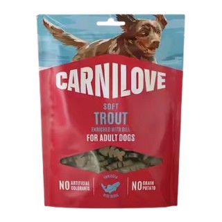 Carnilove Dog 200g Soft Snack Trout enriched with Dill
