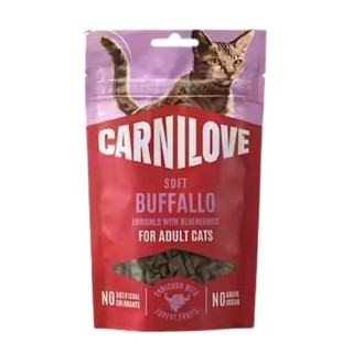 Carnilove Cat 50g Soft Snack Buffallo enriched with Blueberries