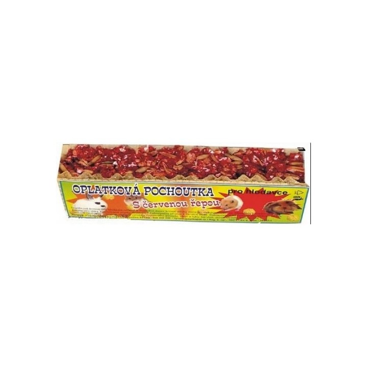 Pochoutka musli s červenou řepou