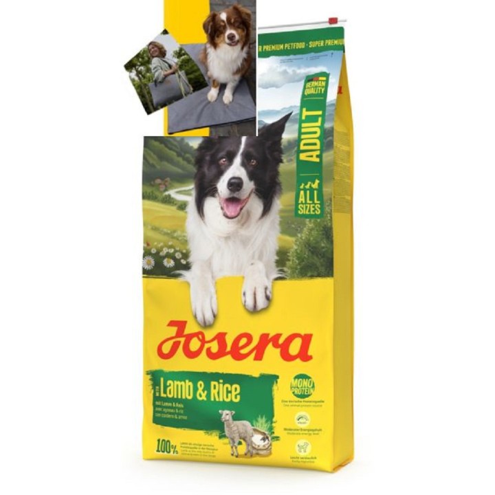 Josera 12,5kg  A/S Adult with Lamb & Rice dog (153798_Z  B)