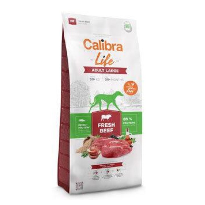 Calibra 12kg Life Adult Large Fresh Beef dog (023076_Z B) AKCE
