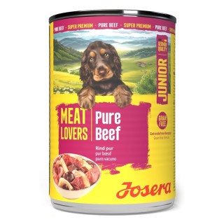 Josera 400g Junior Meat Lovers Pure Beef dog