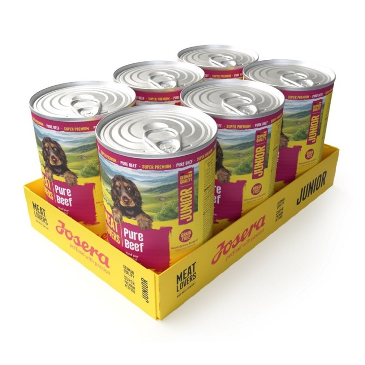 Josera 400g Junior Meat Lovers Pure Beef dog